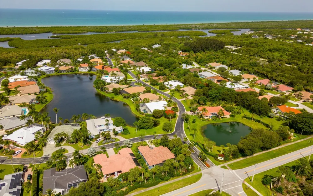 Aerial view of Hobe Sound