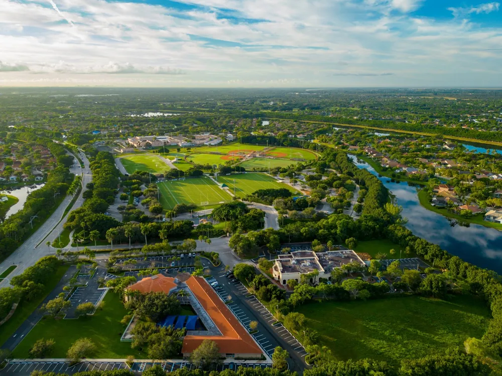 Aerial view of Tequesta